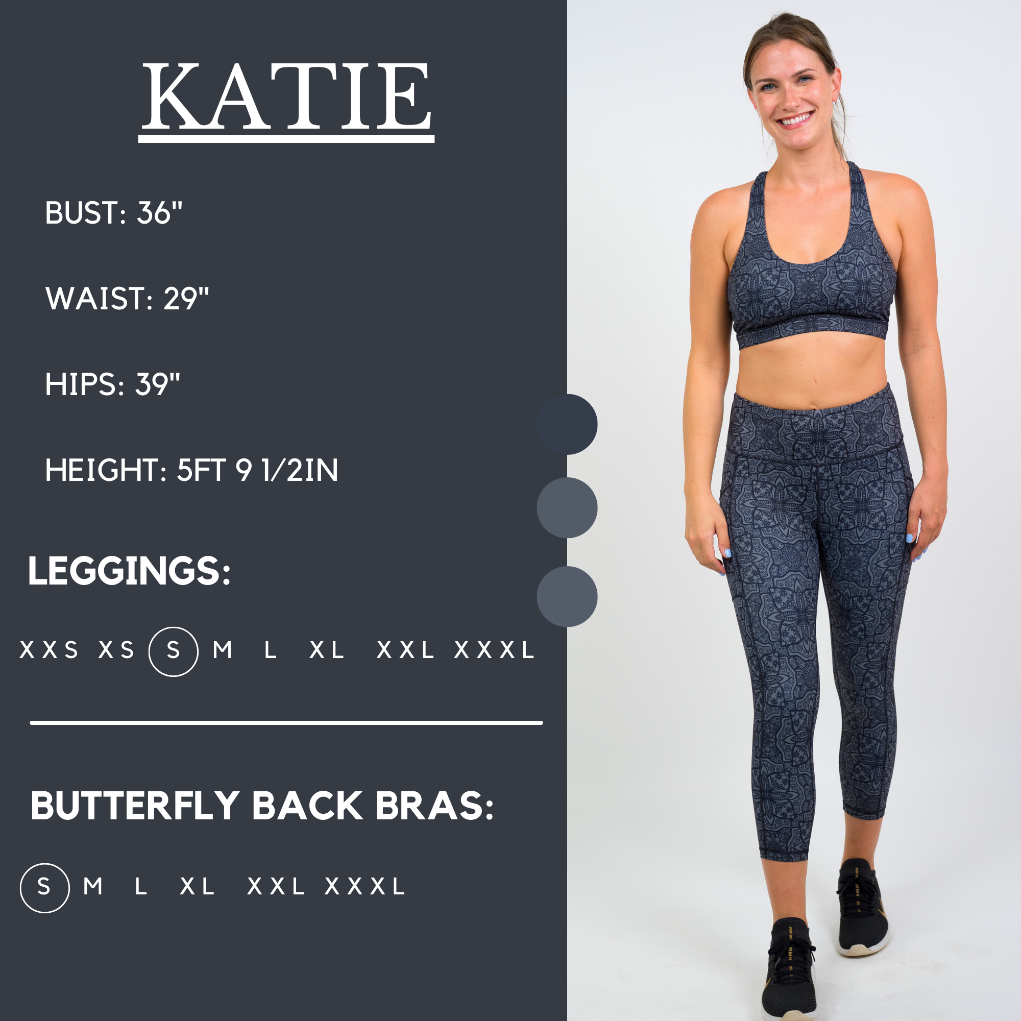 katie's sizing chart for the zentangle products