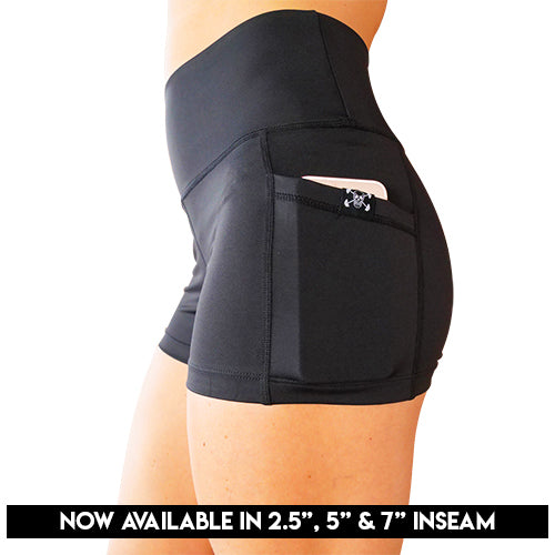 now available in 2.5, 5 and 7 inch inseam