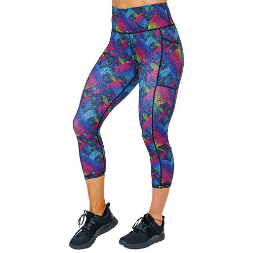 Rainbow Turtle Leggings