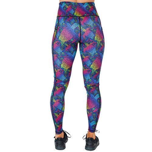 Rainbow Turtle Leggings