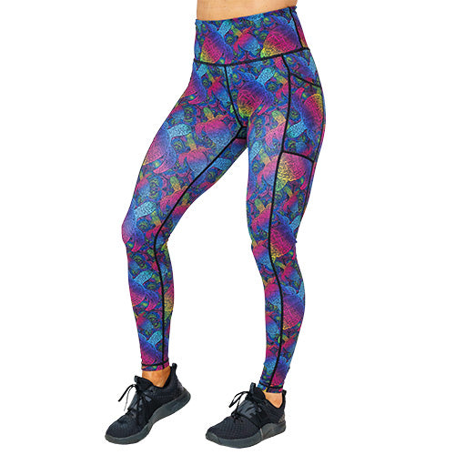Rainbow Turtle Leggings