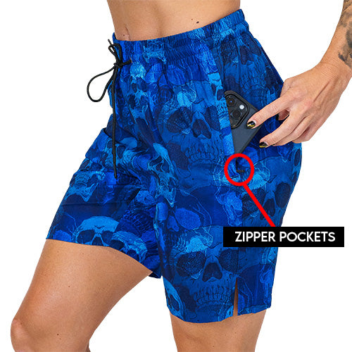 close up of side zipper pocket that can hold a cell phone