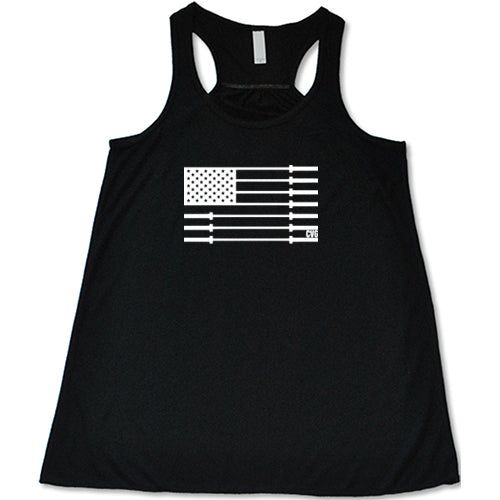 Barbell American Flag Shirt