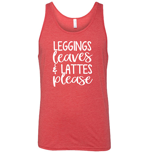 Leggings Leaves & Lattes Please Shirt Unisex