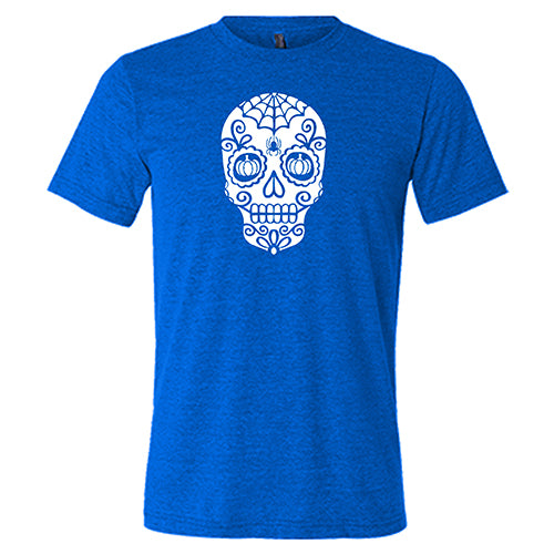 Skull With Pumpkin Eyes Shirt Unisex