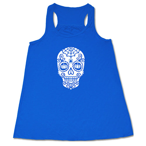 Skull With Pumpkin Eyes Shirt