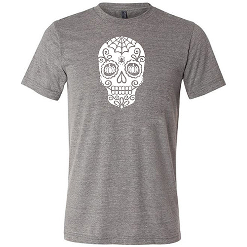 Skull With Pumpkin Eyes Shirt Unisex