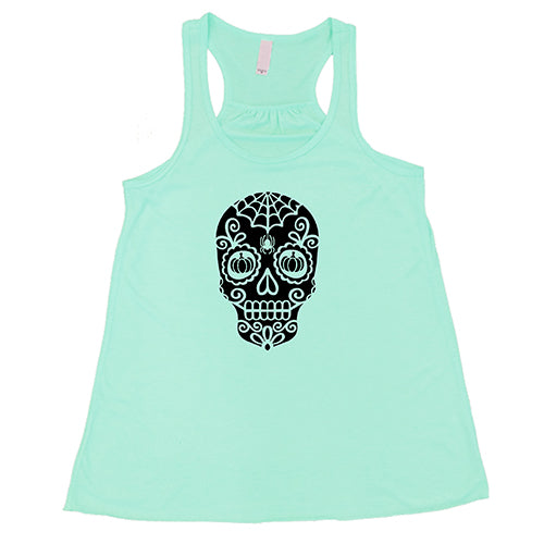 Skull With Pumpkin Eyes Shirt