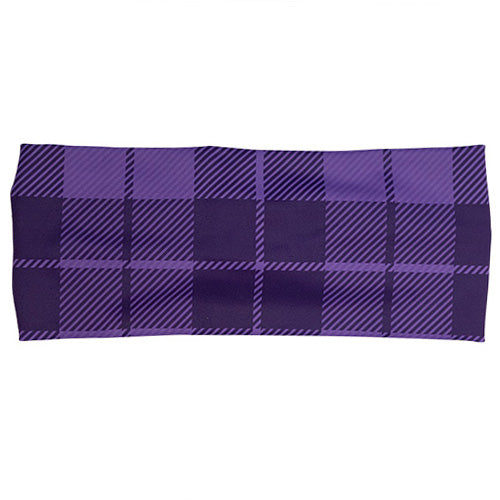 Headband - Plaid | Purple