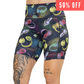 50% off headphone patterned shorts