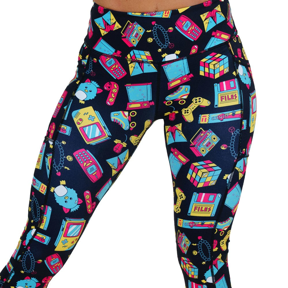 90s themed leggings