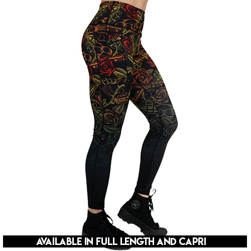 Buy Constantly Varied Gear Women's Capri Workout Leggings Online at  desertcartKUWAIT