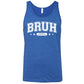 blue unisex shirt with the quote "Bruh Formerly Known As Mom" on it in white