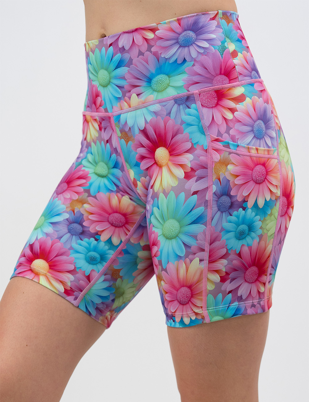 FLOWER 7 POCKETS RACING SHORTS Lサイズ Enchanted Floral Shorts | Flower Shorts – Constantly Varied Gear