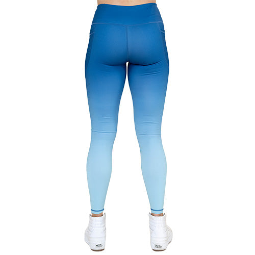 blue ombre leggings back