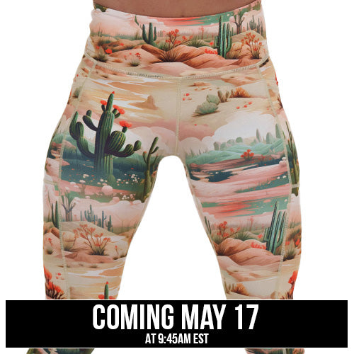 desert patterned leggings coming soon