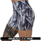 grey dragon scale print short's available inseams