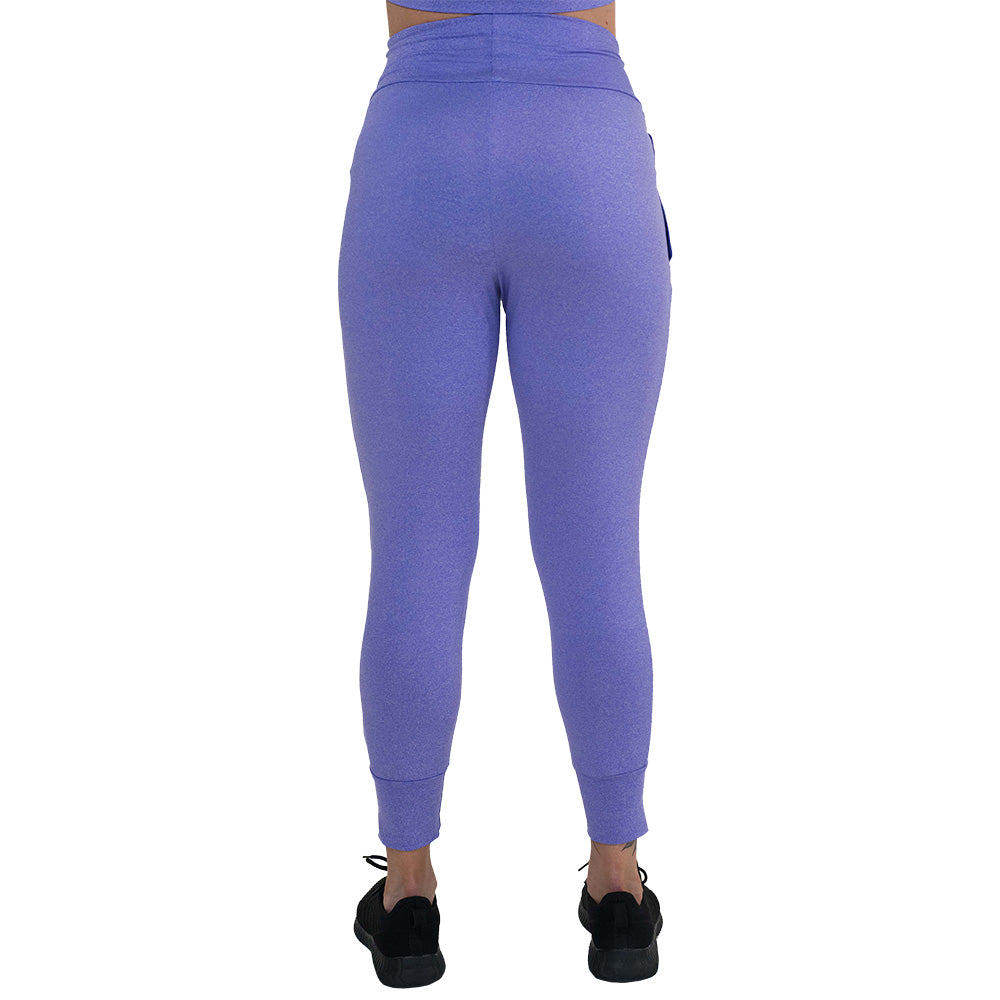 back of the Purple joggers