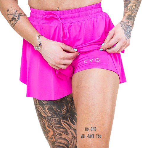 Flowy Shorts | Hot Pink