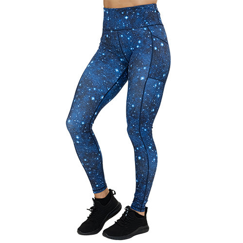 full length starry sky leggings