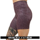 burgundy leopard print shorts available inseams