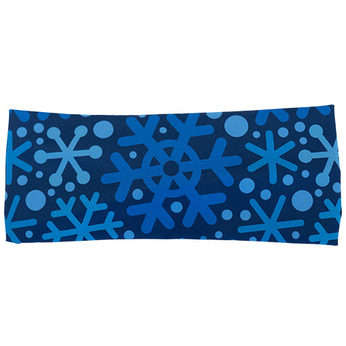 blue snowflake headband