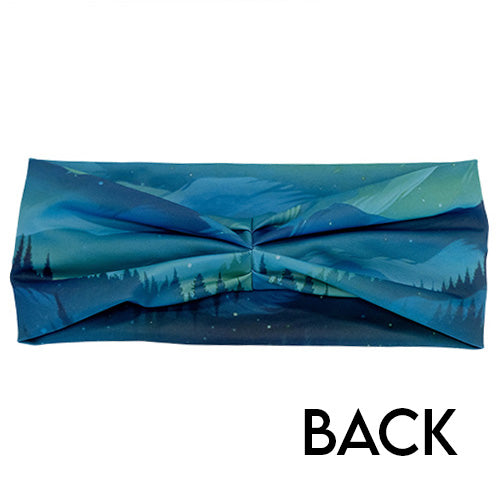 back of Aurora Borealis headband