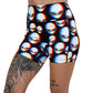  alien patterned shorts