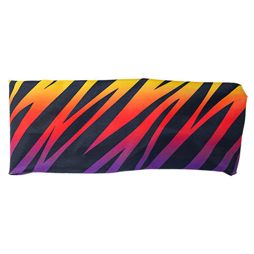 rainbow zebra pattern headband