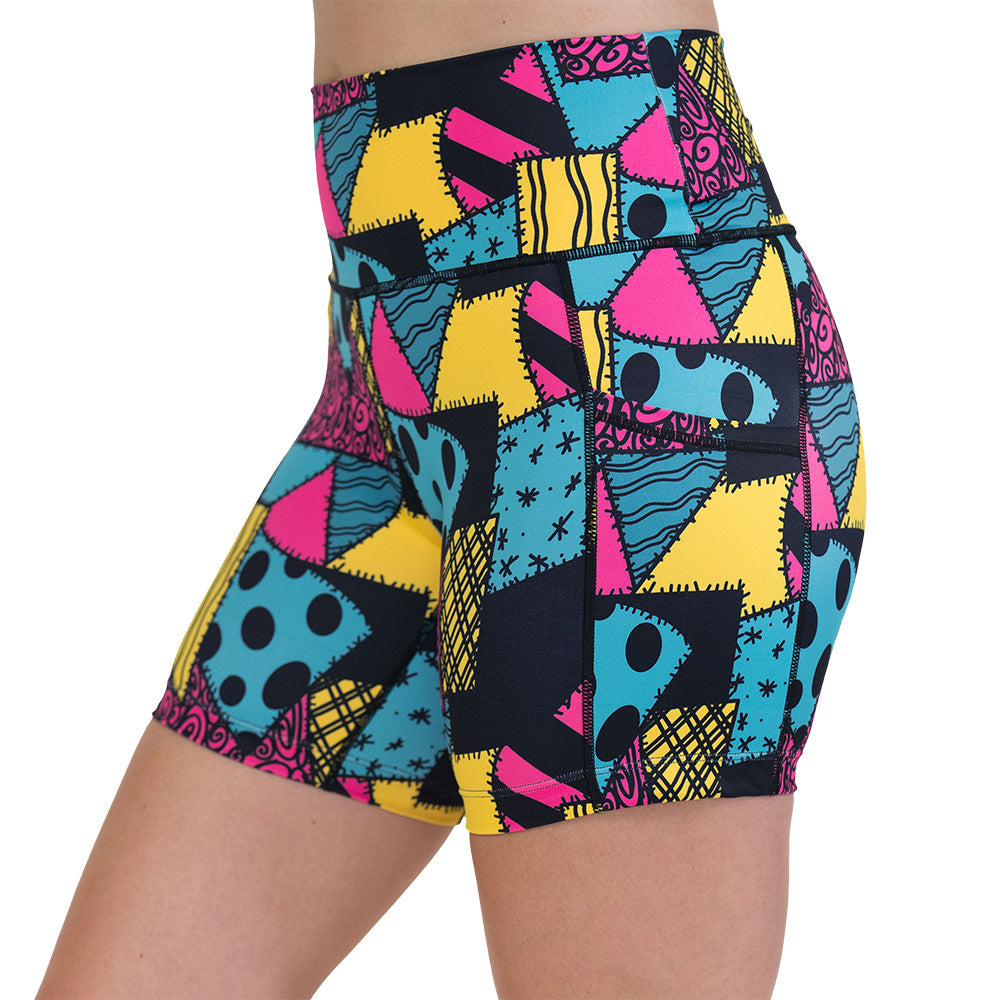 patch print shorts