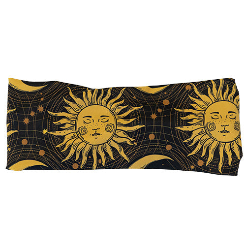 sun & moon design headband