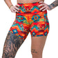 5 inch colorful aztec pattern shorts