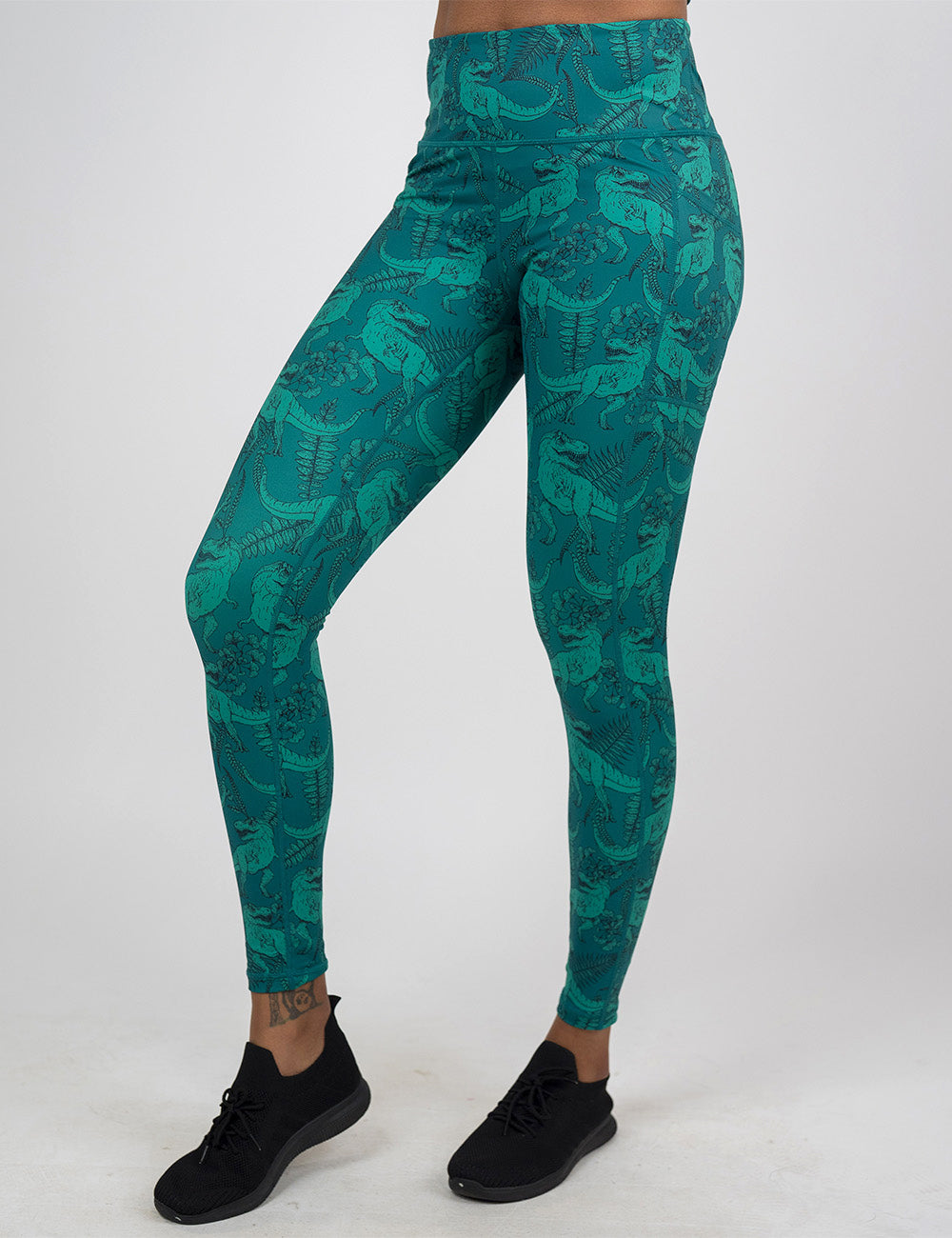 Teal T-Flex Leggings