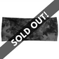 charcoal tie dye headband sold out