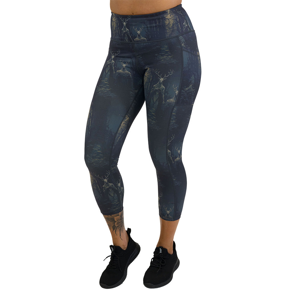 wendigo print leggings