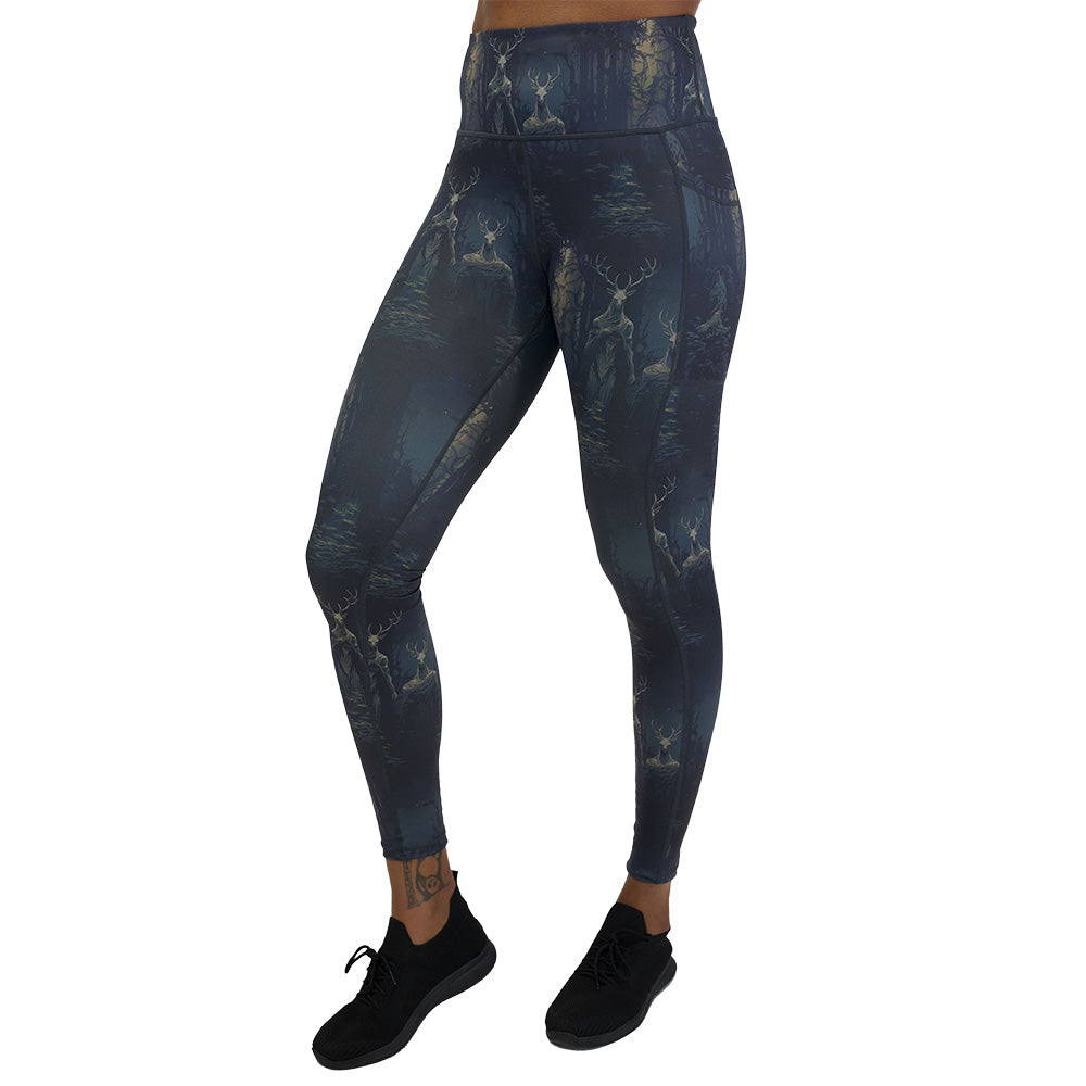 wendigo print leggings