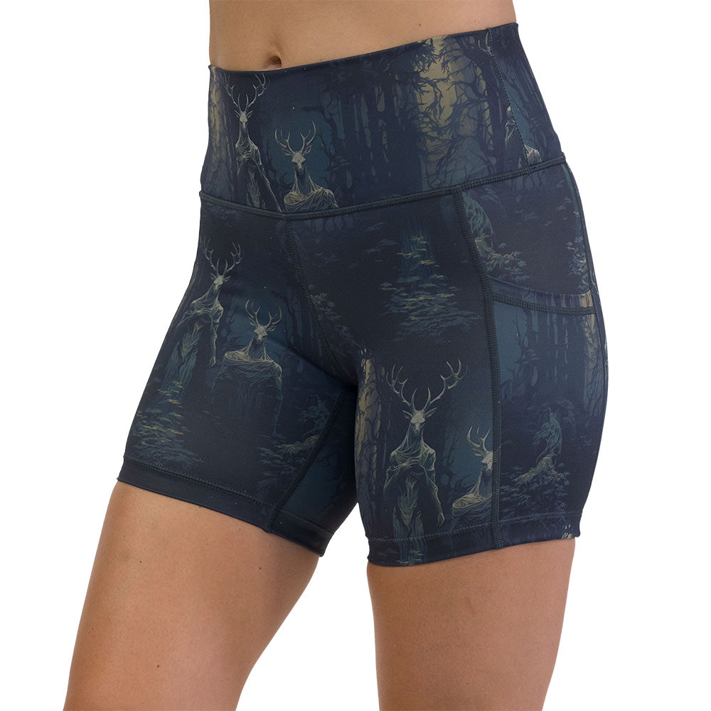 wendigo print shorts