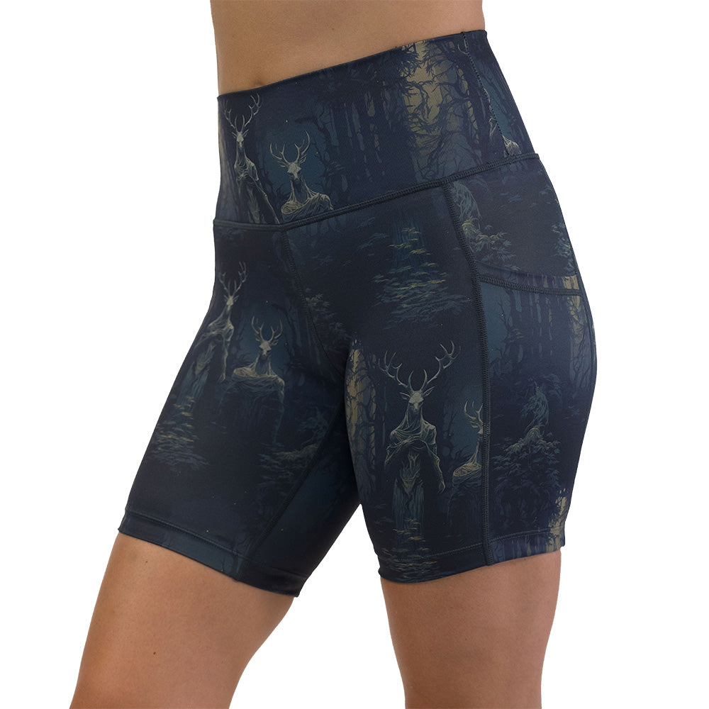 wendigo print shorts