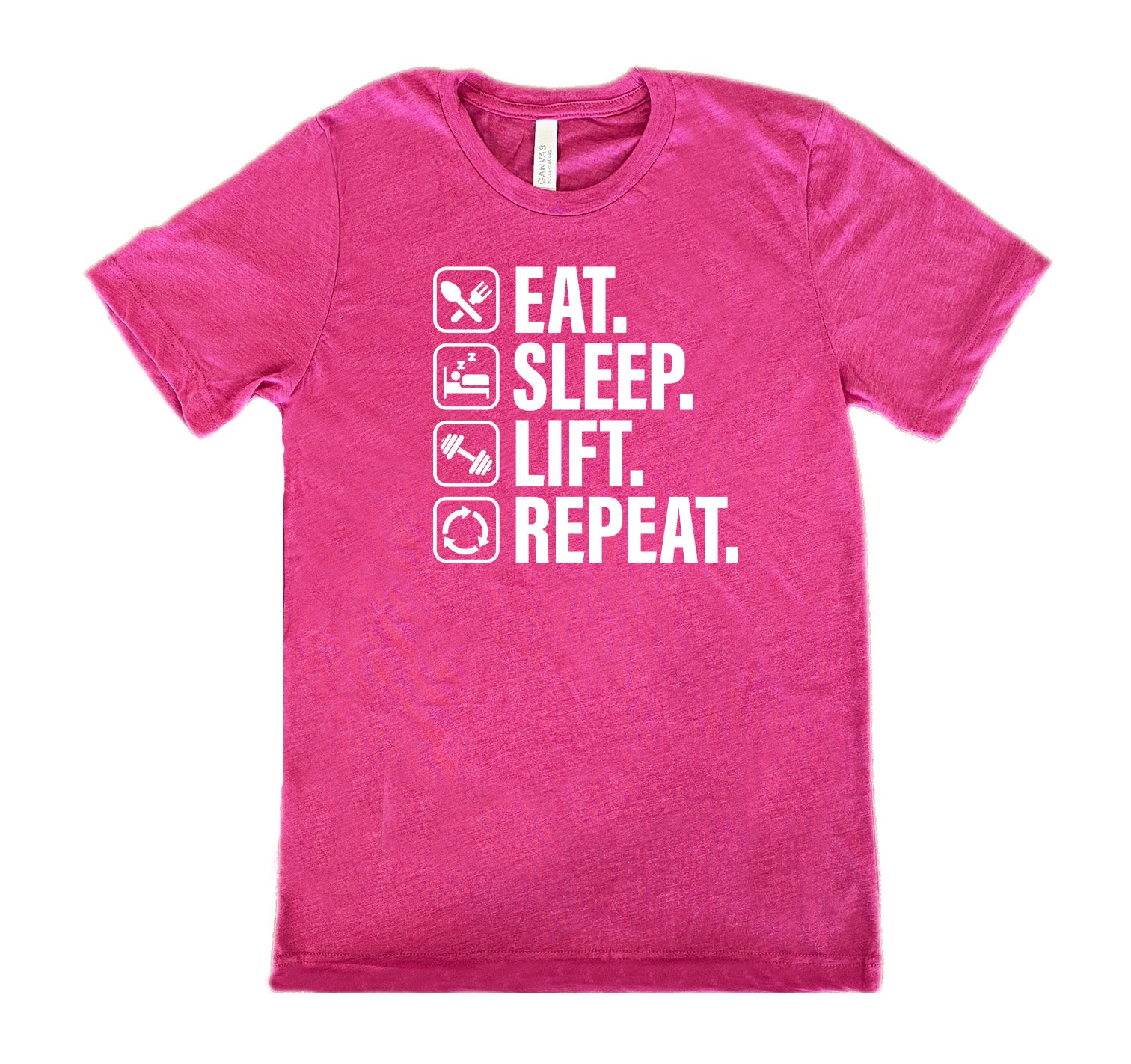 Eat Sleep Lift Repeat Shirt Unisex