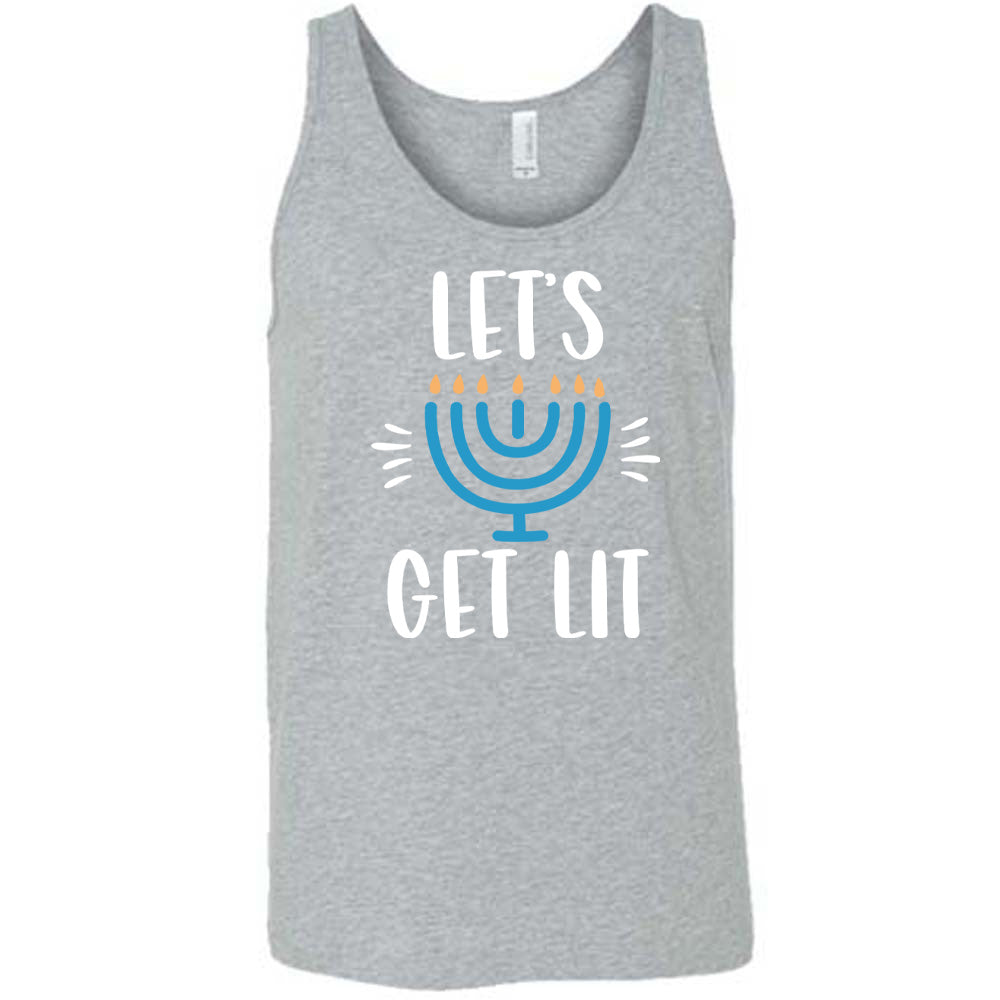 Let's Get Lit Menorah Shirt Unisex