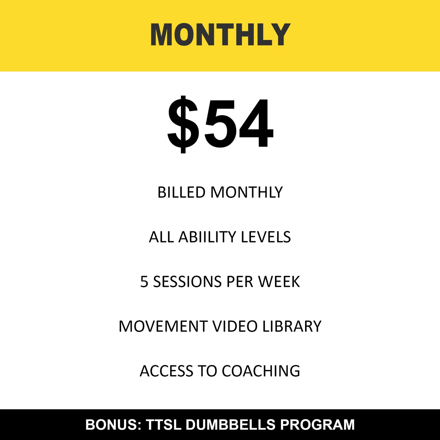 TTSL Daily Programming (Monthly)
