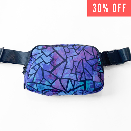 30% off of stained glass belt bag