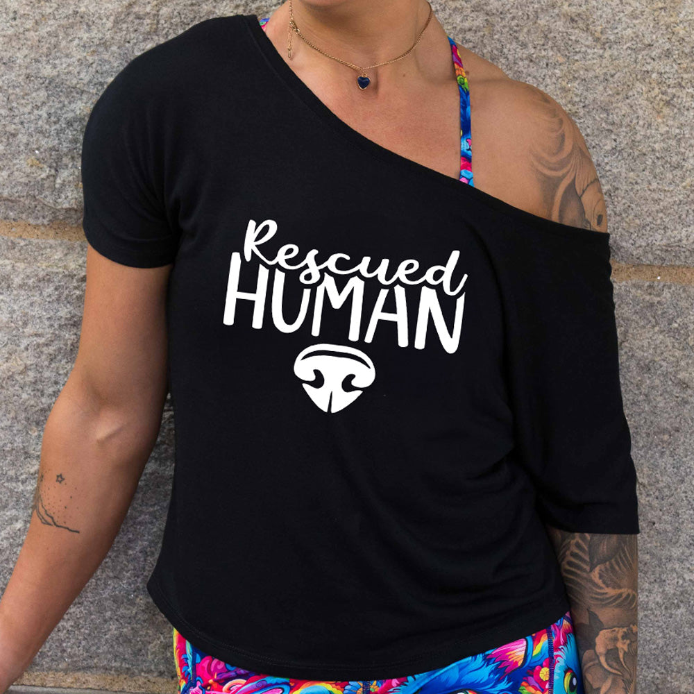 Rescued Human | Slouchy Tee – Constantly Varied Gear