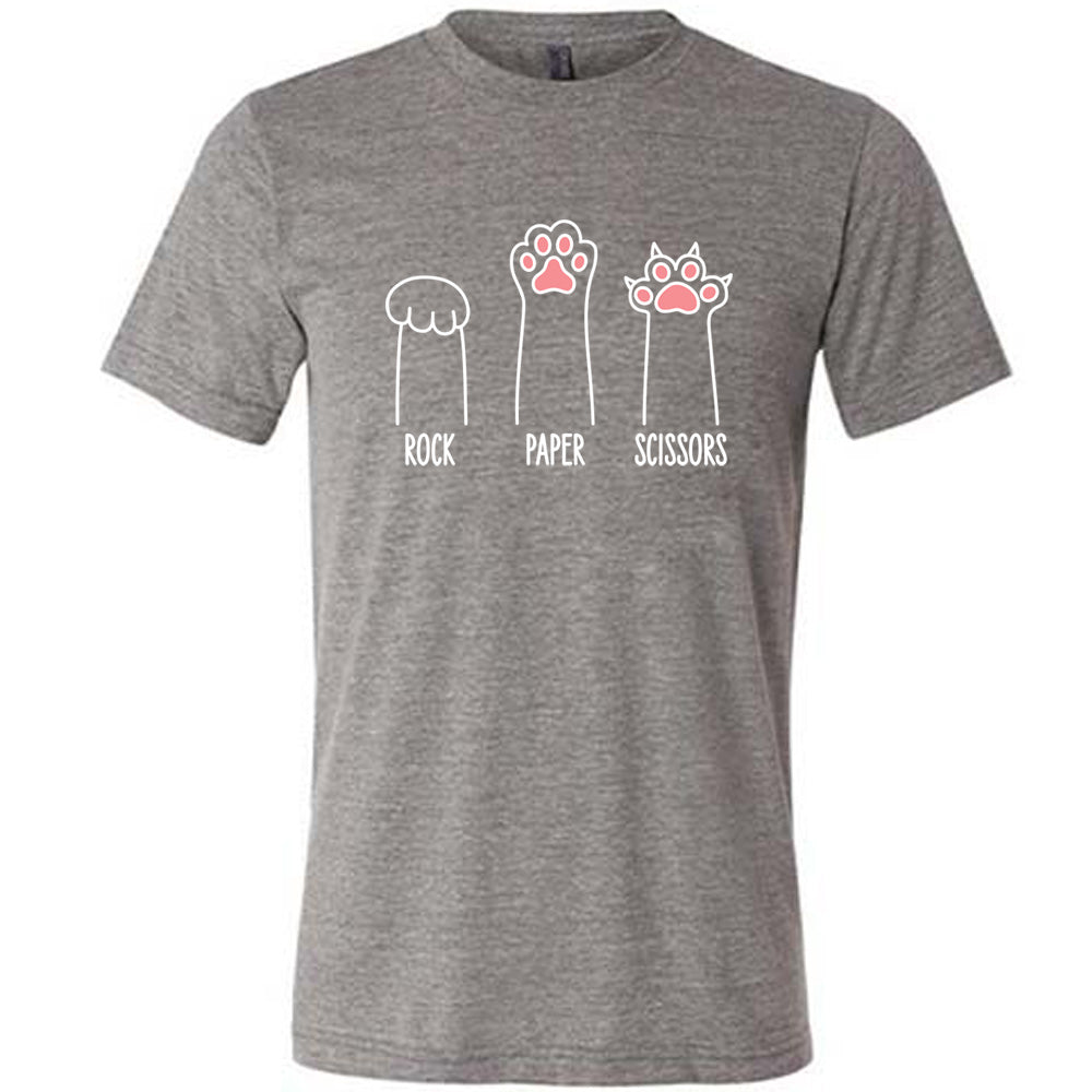 Rock Paper Scissors Cat Paws Shirt Unisex – Constantly Varied Gear