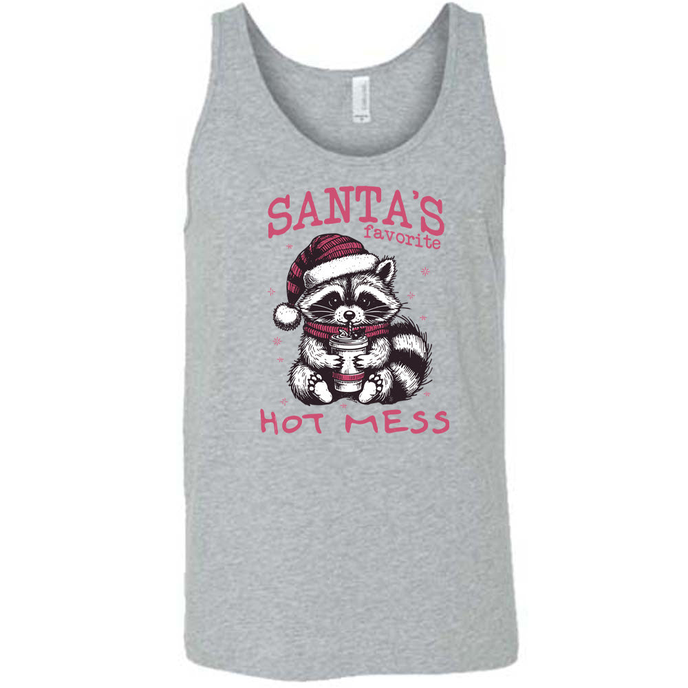 Santa's Favorite Hot Mess Raccoon Shirt Unisex