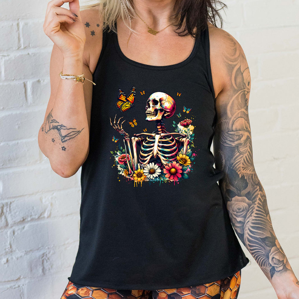 Skeleton Butterflies Shirt