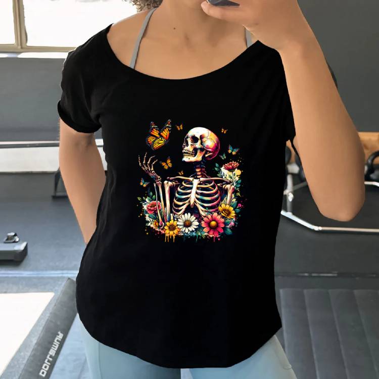 Skeleton Butterflies | Slouchy Tee – Constantly Varied Gear