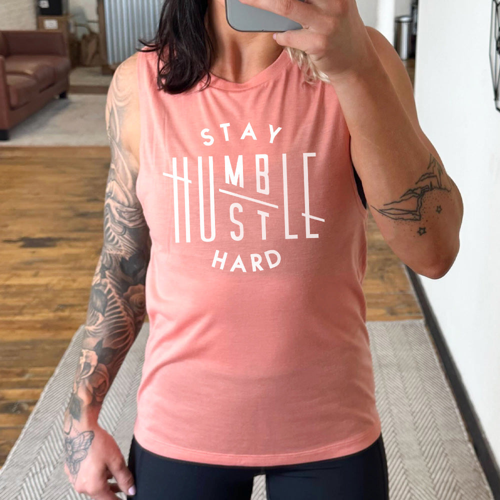 Stay Humble Hustle Hard Muscle Tank
