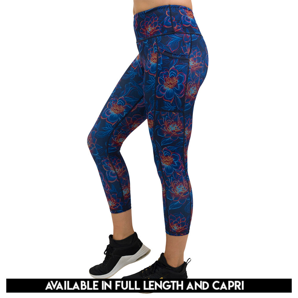 luminous lotus leggings available lengths