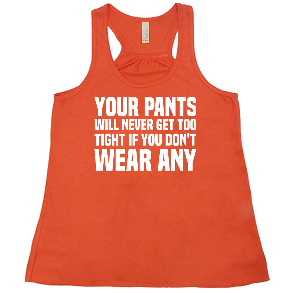 Your Pants Will Never Get Too Tight If You Don't Wear Any Shirt